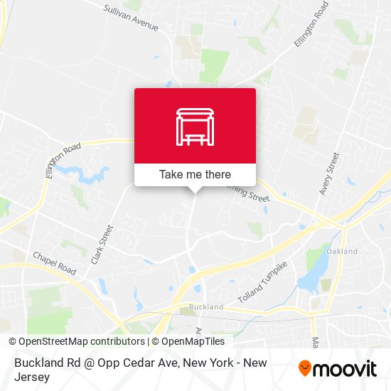 Buckland Rd @ Opp Cedar Ave map