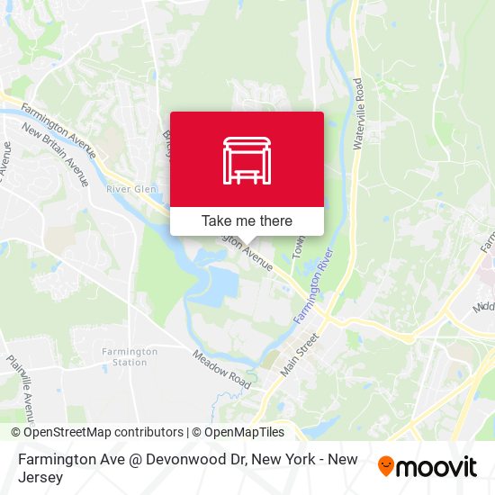 Mapa de Farmington Ave @ Devonwood Dr