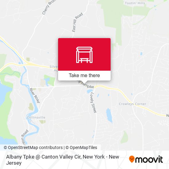 Albany Tpke @ Canton Valley Cir map