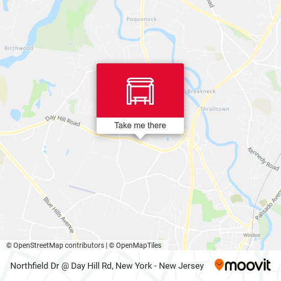 Northfield Dr @ Day Hill Rd map