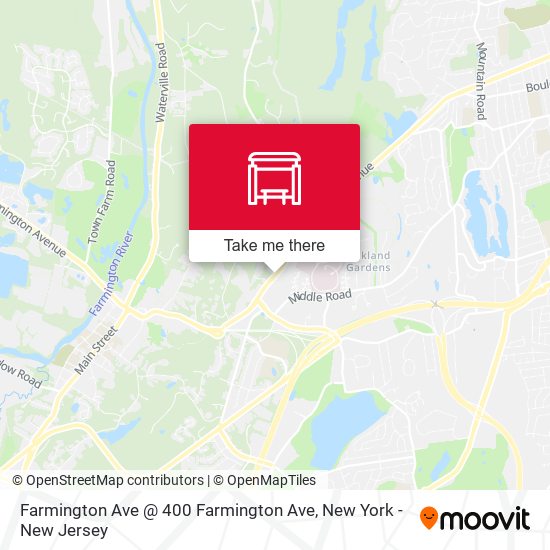 Farmington Ave @ 400 Farmington Ave map