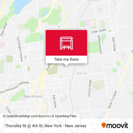 Mapa de Thorniley St @ 4th St