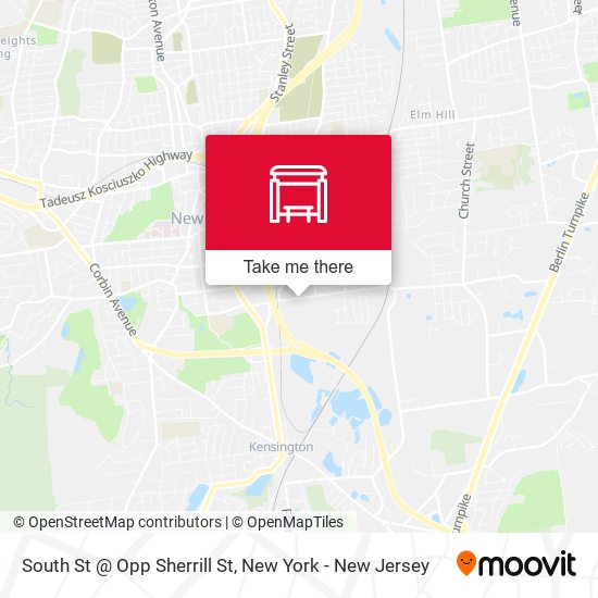 Mapa de South St @ Opp Sherrill St