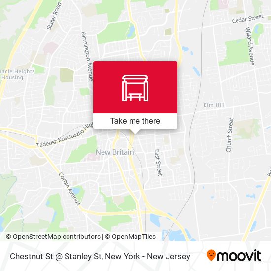 Mapa de Chestnut St @ Stanley St