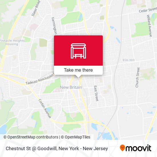 Mapa de Chestnut St @ Goodwill