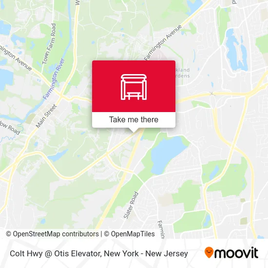 Colt Hwy @ Otis Elevator map