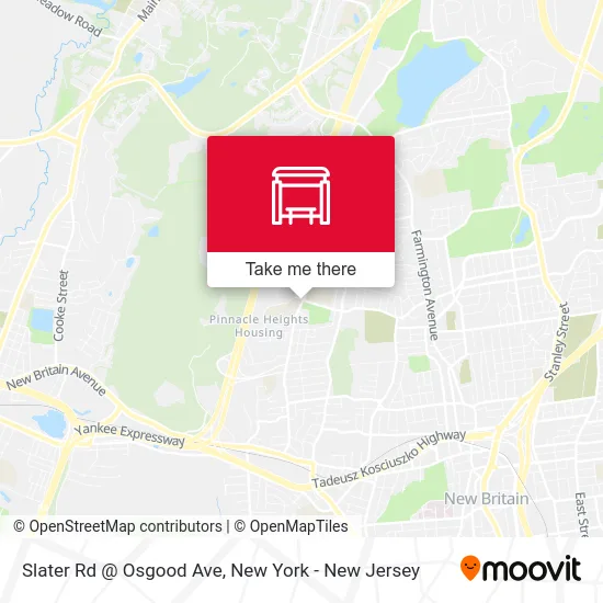 Slater Rd @ Osgood Ave map