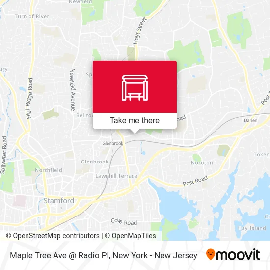 Maple Tree Ave @ Radio Pl map