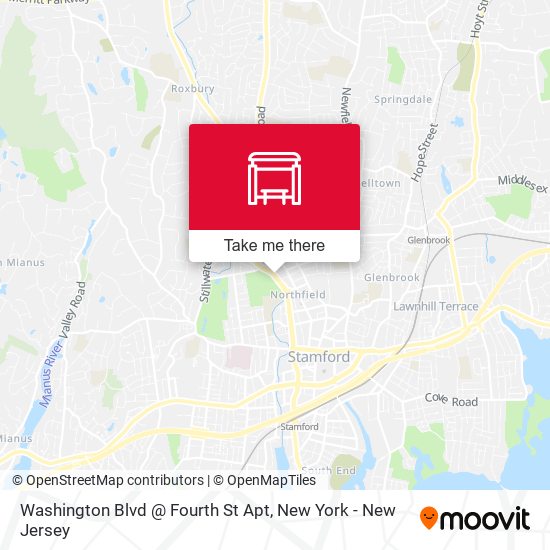 Washington Blvd @ Fourth St Apt map