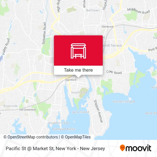 Pacific St @ Market St map