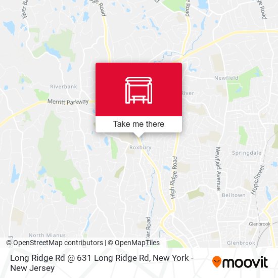 Long Ridge Rd @ 631 Long Ridge Rd map