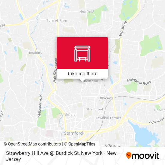 Strawberry Hill Ave @ Burdick St map