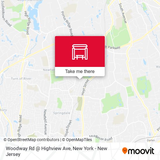 Mapa de Woodway Rd @ Highview Ave