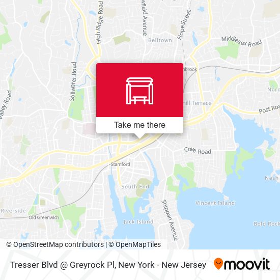 Tresser Blvd @ Greyrock Pl map