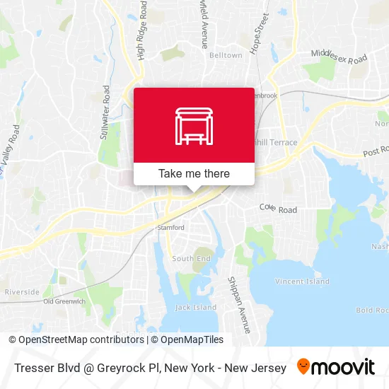 Mapa de Tresser Blvd @ Greyrock Pl