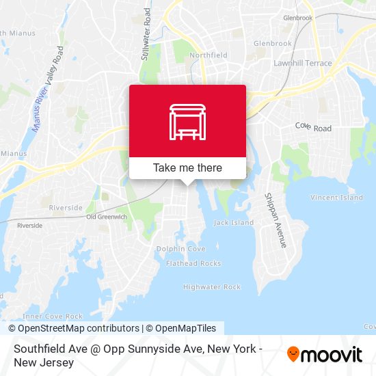 Mapa de Southfield Ave @ Opp Sunnyside Ave