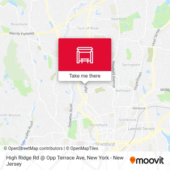 High Ridge Rd @ Opp Terrace Ave map