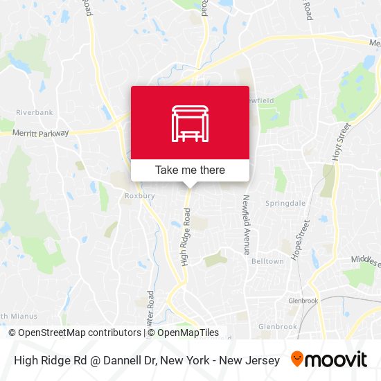 High Ridge Rd @ Dannell Dr map