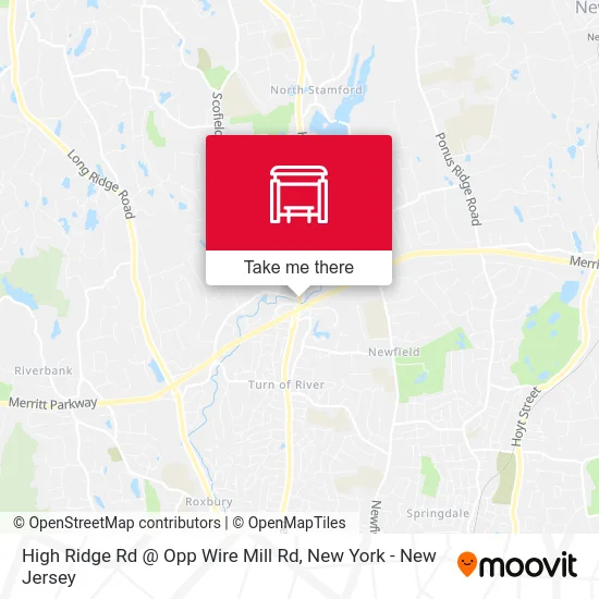 High Ridge Rd @ Opp Wire Mill Rd map