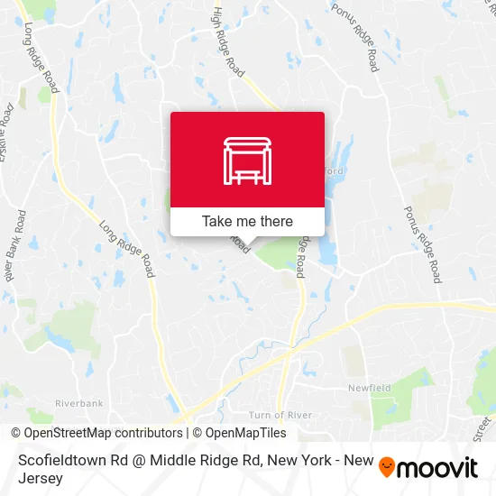 Scofieldtown Rd @ Middle Ridge Rd map