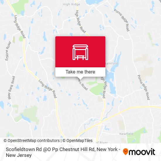 Scofieldtown Rd @O Pp Chestnut Hill Rd map