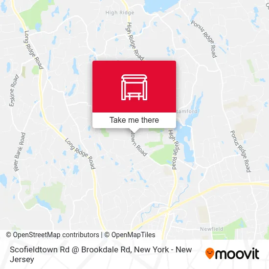 Scofieldtown Rd @ Brookdale Rd map