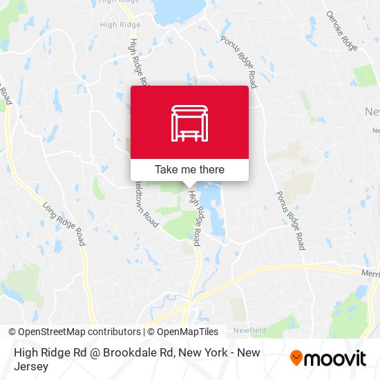 High Ridge Rd @ Brookdale Rd map