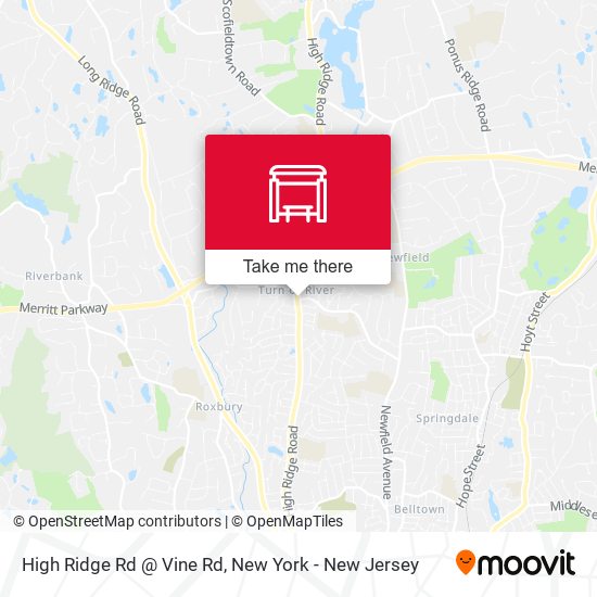 Mapa de High Ridge Rd @ Vine Rd