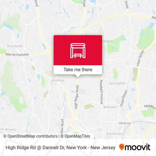 High Ridge Rd @ Dannell Dr map