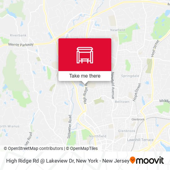 Mapa de High Ridge Rd @ Lakeview Dr