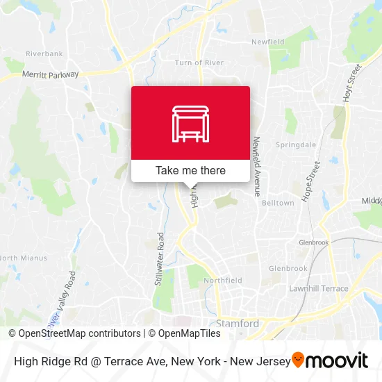 High Ridge Rd @ Terrace Ave map