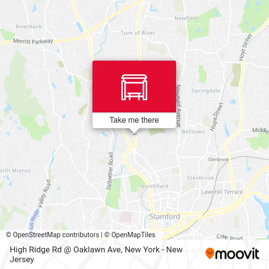 High Ridge Rd @ Oaklawn Ave map