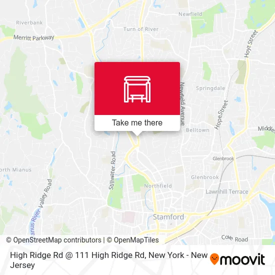 High Ridge Rd @ 111 High Ridge Rd map