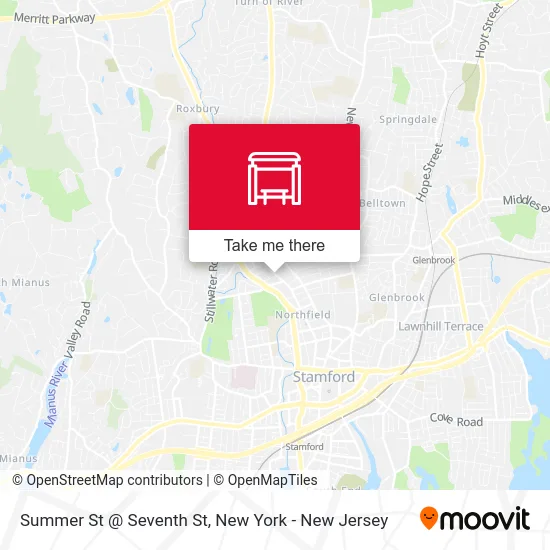 Summer St @ Seventh St map