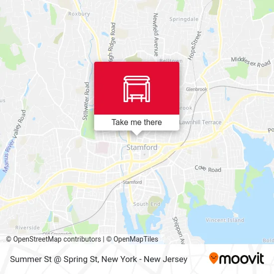 Summer St @ Spring St map