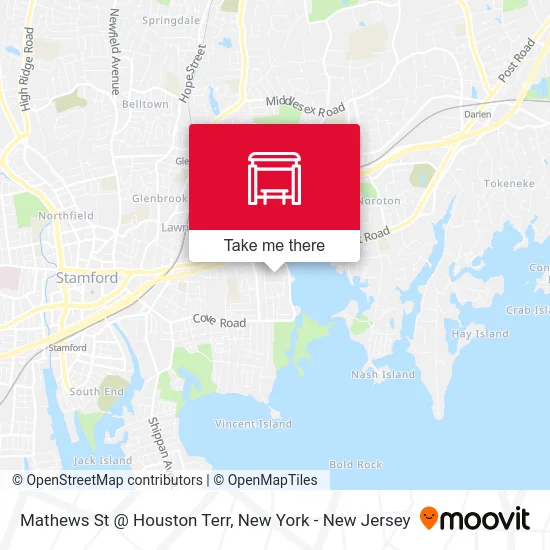 Mathews St @ Houston Terr map