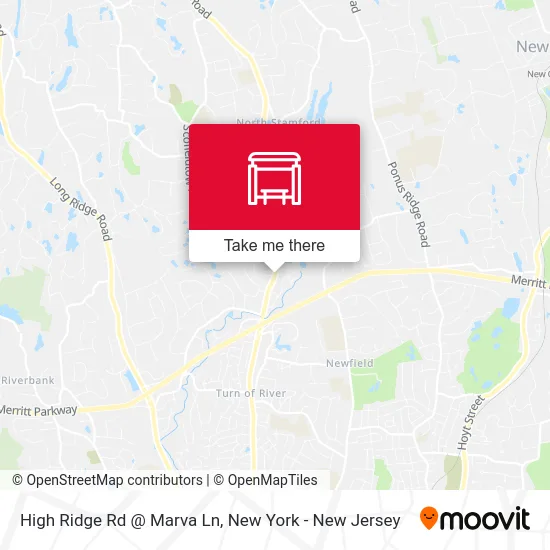 High Ridge Rd @ Marva Ln map