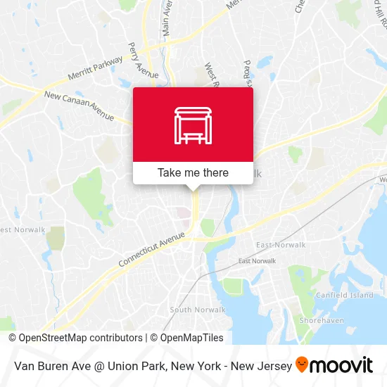 Van Buren Ave @ Union Park map
