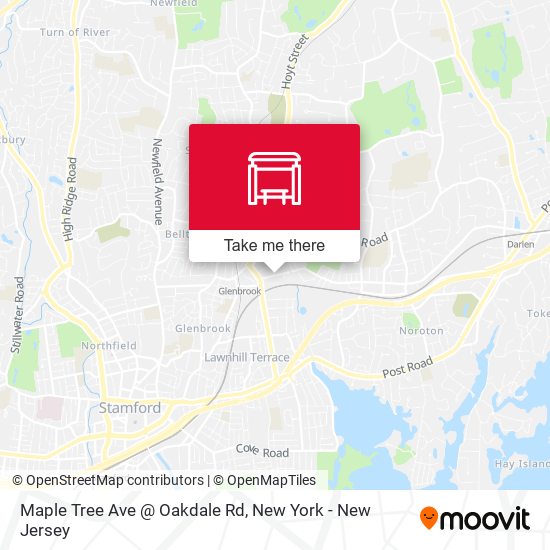 Mapa de Maple Tree Ave @ Oakdale Rd