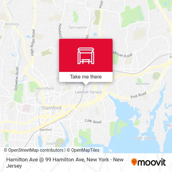 Hamilton Ave @ 99 Hamilton Ave map