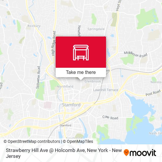 Strawberry Hill Ave @ Holcomb Ave map