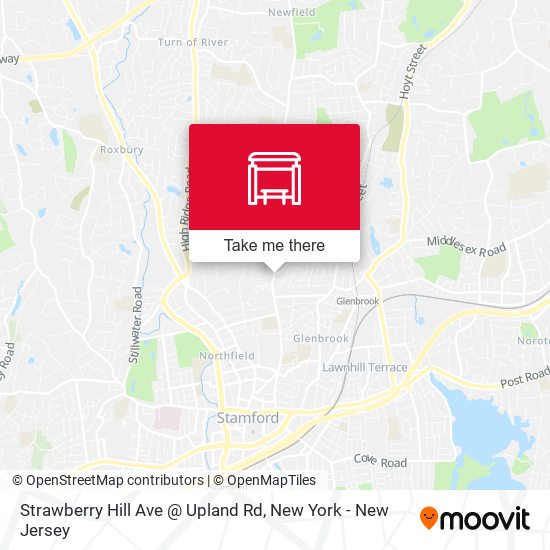 Strawberry Hill Ave @ Upland Rd map