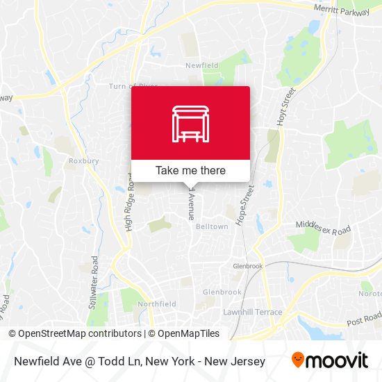Mapa de Newfield Ave @ Todd Ln