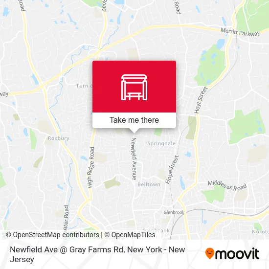 Newfield Ave @ Gray Farms Rd map