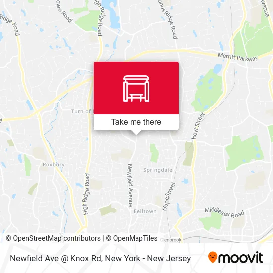 Newfield Ave @ Knox Rd map