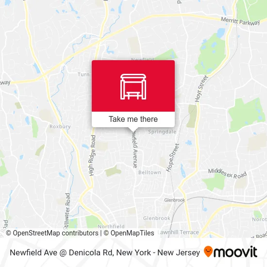 Newfield Ave @ Denicola Rd map