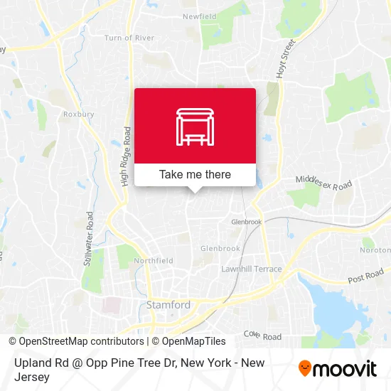 Upland Rd @ Opp Pine Tree Dr map