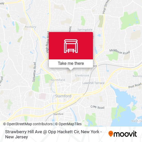 Strawberry Hill Ave @ Opp Hackett Cir map