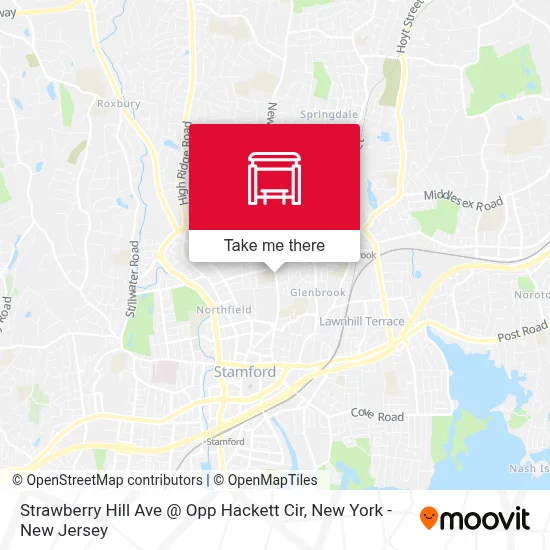 Strawberry Hill Ave @ Opp Hackett Cir map