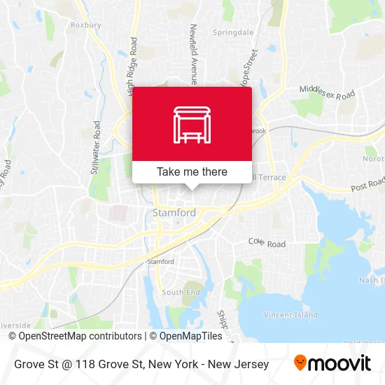 Grove St @ 118 Grove St map